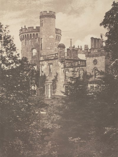 Utsikt över Tullichewan Castle, Glasgow av James Campbell of Strachathro