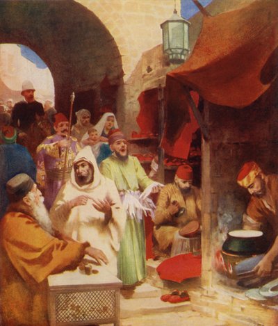 En orientalisk basargata av James Clark