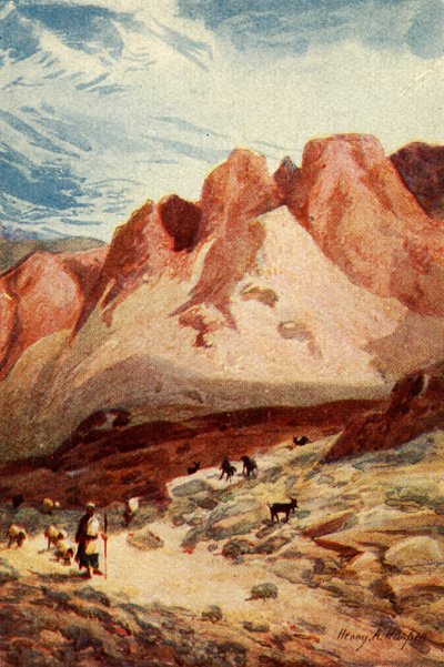 Berget Sinai - Apostlagärningarna vii 38, c1924. Skapare: James Clark, Henry A Harper. av James Clark and Henry A Harper
