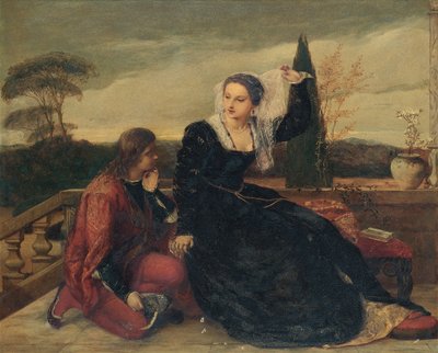 Olivia och Viola av James Clarke Hook