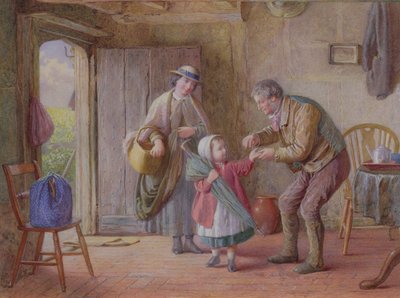 En slant för dig själv, ca 1870 (akvarell) av James Clarke Waite