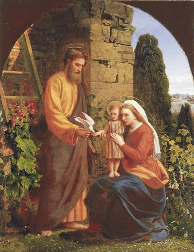 Den heliga familjen av James Collinson