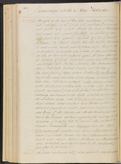 Dagbok från kapten Cooks världsomsegling i HMS "Resolution av James Cook