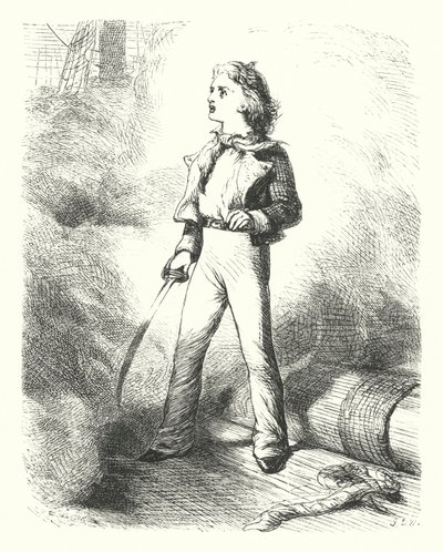Casabianca (gravyr) av James Dawson Watson