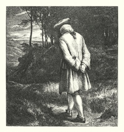 Elegi skriven på en lantlig kyrkogård av James Dawson Watson