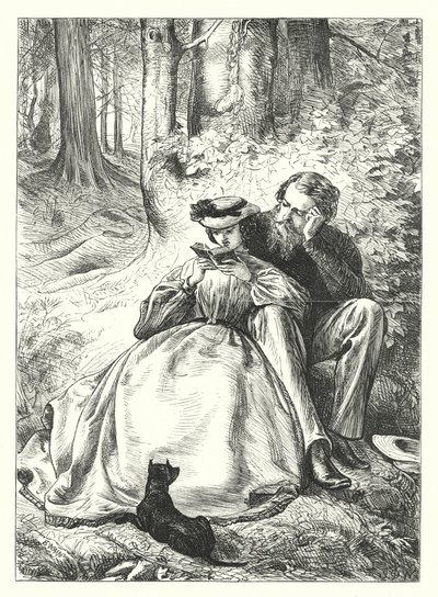 Summer Idleness (gravyr) av James Dawson Watson