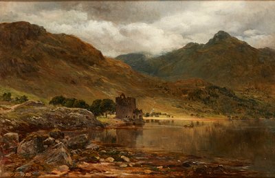 Carrick Castle, Loch Goil (olja på duk) av James Docharty