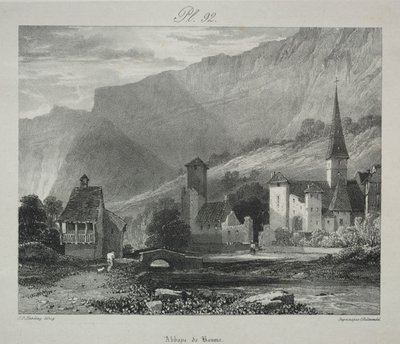 En serie ämnen från den sena R. P. Boningtons verk: A Study from Nature..., 1829. av James Duffield Harding