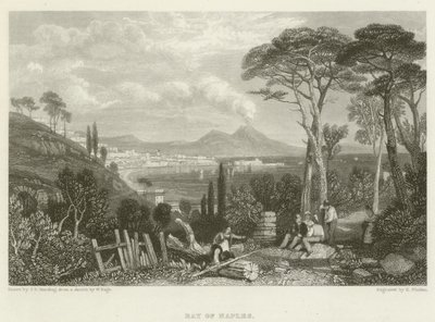 Neapelbukten av James Duffield Harding