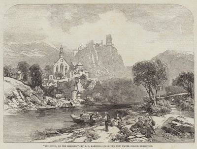Beilstein, vid Mosel av James Duffield Harding