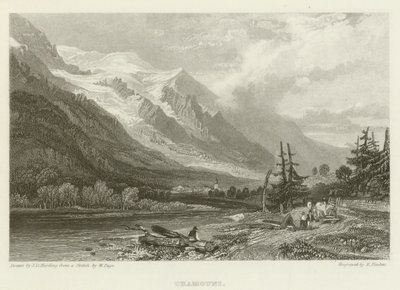 Chamouni av James Duffield Harding