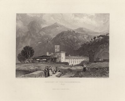 Klostret i Vallombrosa av James Duffield Harding