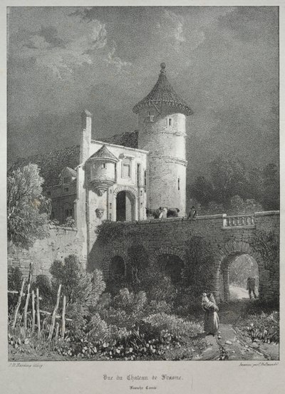 Pittoreska och romantiska resor i det antika Frankrike. Franche-Comte..., 1825. av James Duffield Harding