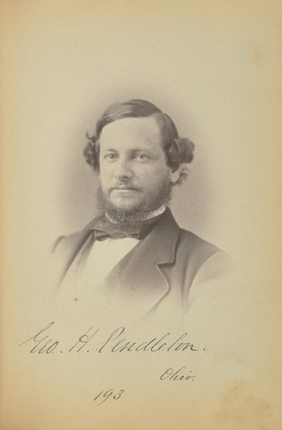George H. Pendleton av James Earle McClees