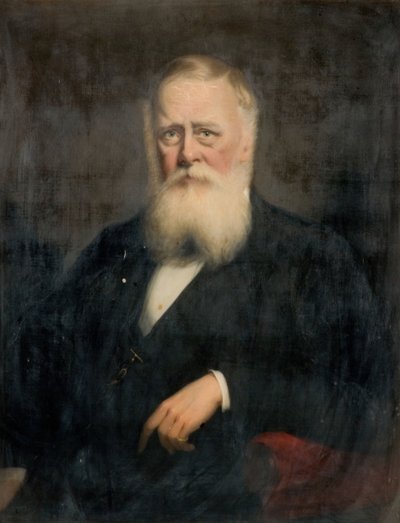 Porträtt av Thomas Phillips, 1876. av James Edgell Collins