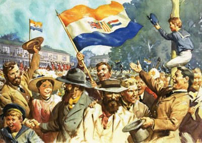 Födelse av Sydafrikanska unionen av James Edwin McConnell