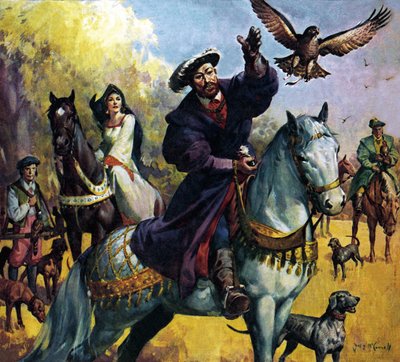 Henrik VIII och Anne Boleyn av James Edwin McConnell