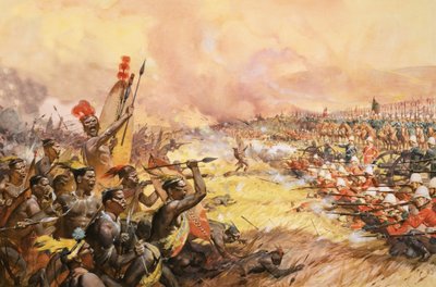 Massakern vid Ulundi av James Edwin McConnell