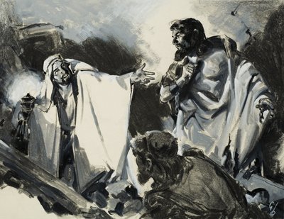 Paulus vägrar att bryta sig ut ur fängelset av James Edwin McConnell