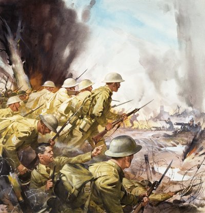 Slakten vid Somme av James Edwin McConnell