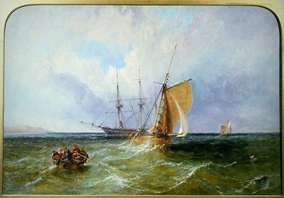 Frakt utanför kusten av James Edwin Meadows