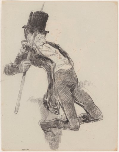 Efter Daumier: Fiske av James Ensor