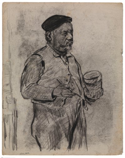Efter Raffaëlli: Målaren-dekoratören av James Ensor