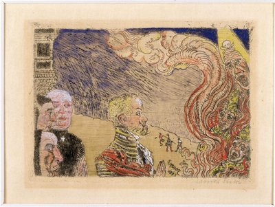 Autodafe av James Ensor