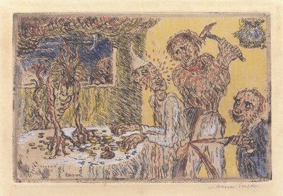 Avarice av James Ensor