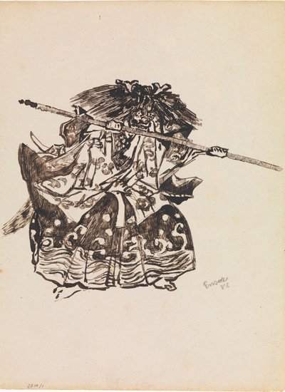 Kineseri, en demon av James Ensor