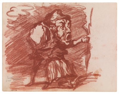 Kopie nach Daumier av James Ensor