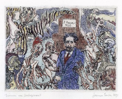 Demoner som plågar mig av James Ensor