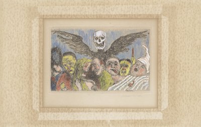 De dödssynderna behärskas av döden av James Ensor