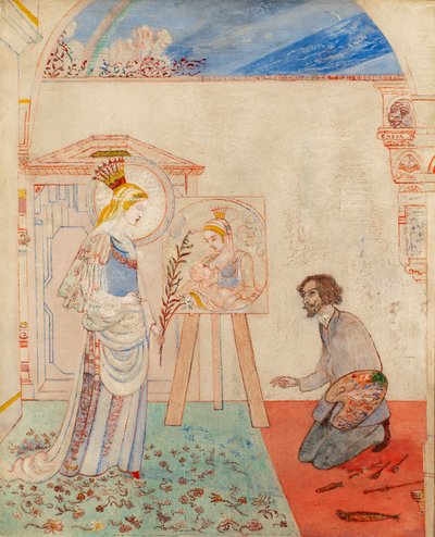Die tröstende Jungfrau av James Ensor