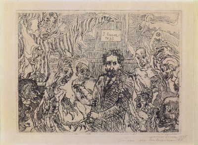 Demoner som retar mig av James Ensor