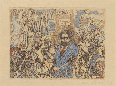 Demoner som retar mig av James Ensor