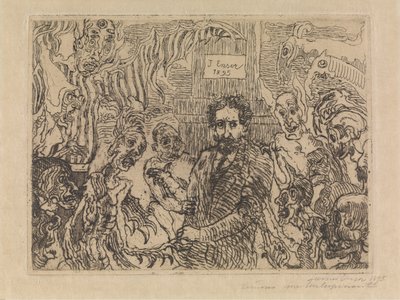 Djävlar som plågar mig av James Ensor