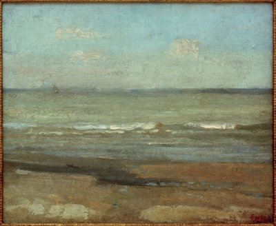 Grå havsbild av James Sidney Ensor