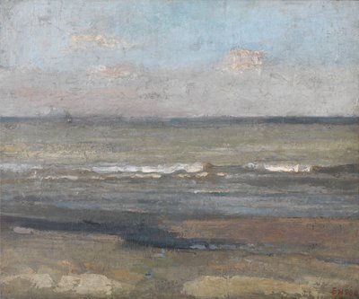 Grått havslandskap av James Ensor