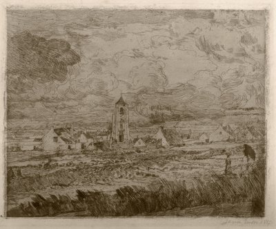 Fantastisk utsikt över Mariakerke av James Sidney Ensor