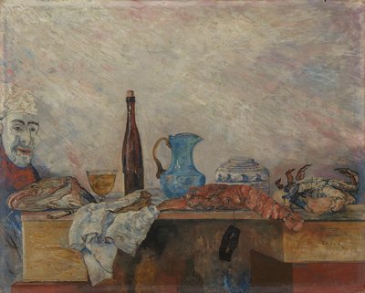 Mask och kräftdjur (Leve fastan) av James Ensor