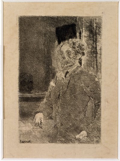 Mitt porträtt med dödskalle av James Ensor