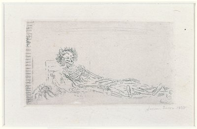 Mitt porträtt 1960 av James Ensor
