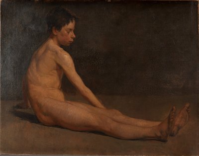 Naken pojke av James Ensor
