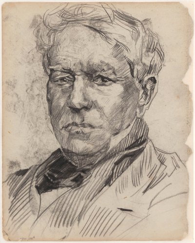 Porträtt av en man av James Ensor