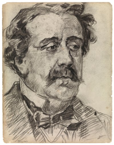 Porträtt av en man av James Ensor