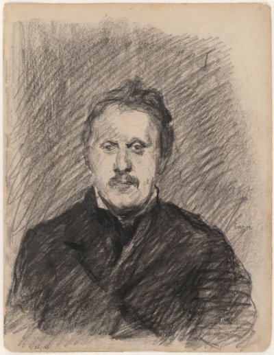 Porträtt av en man av James Ensor