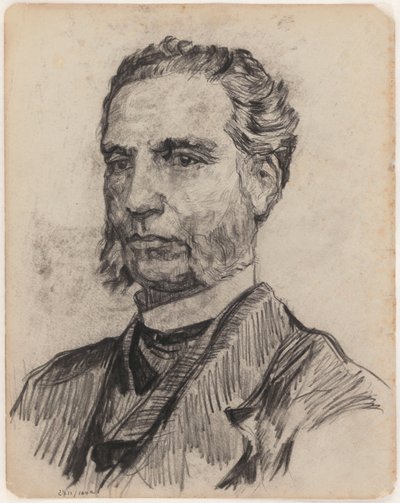 Porträtt av en man av James Ensor