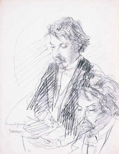 Porträtt av konstnären Henry de Groux av James Ensor