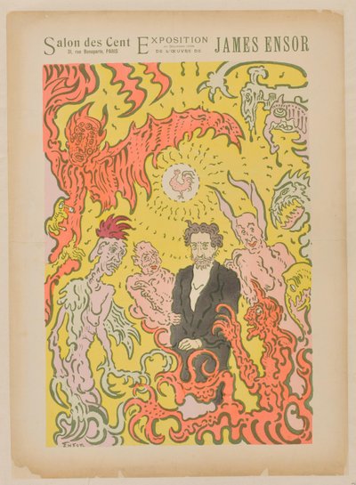 Salon des Cent. Dezember 1898 av James Ensor